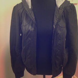 Leather jacket